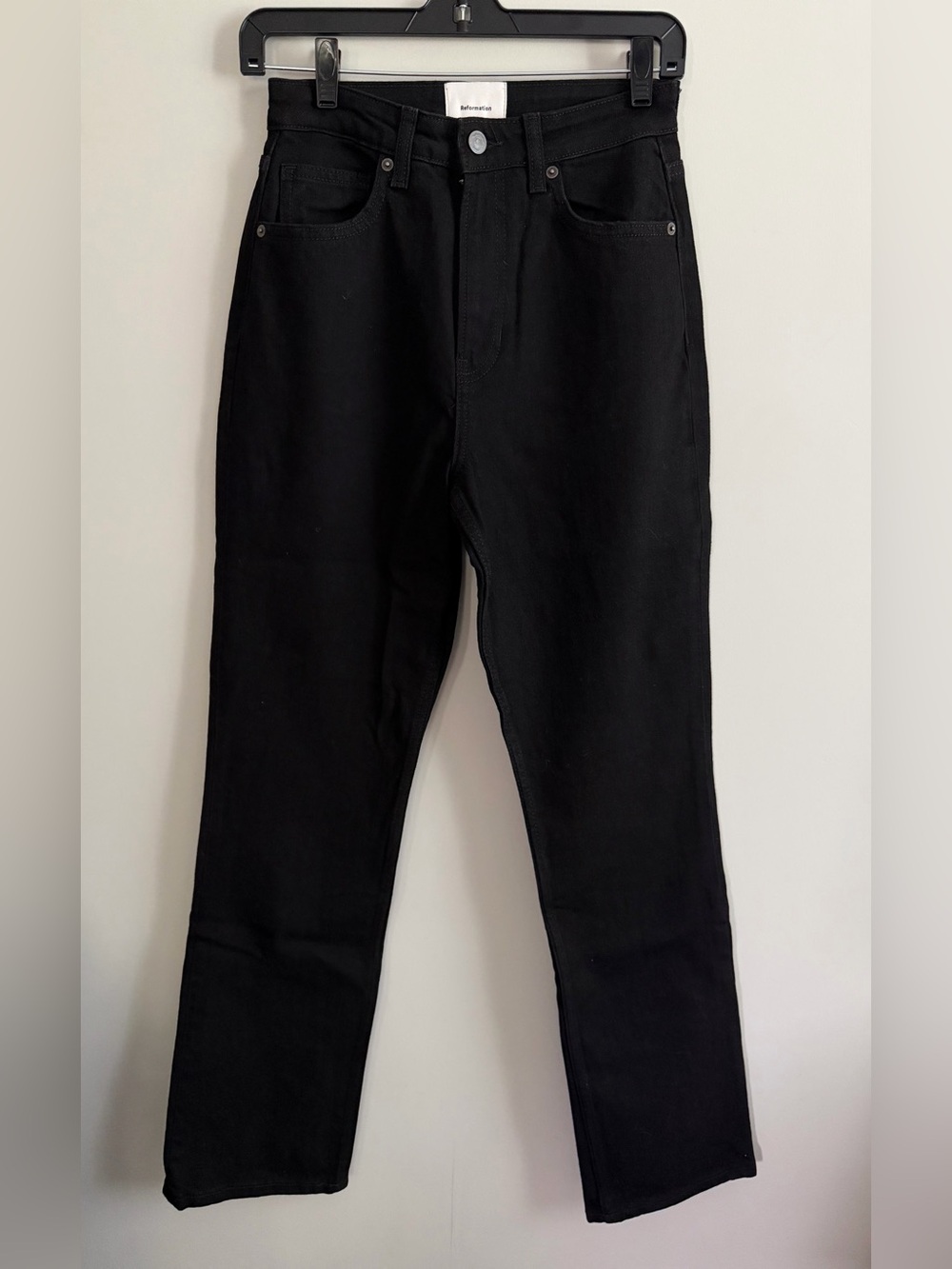 Reformation Jax Stretch High Rise Straight
Jeans Size 25 - Picture 6 of 10